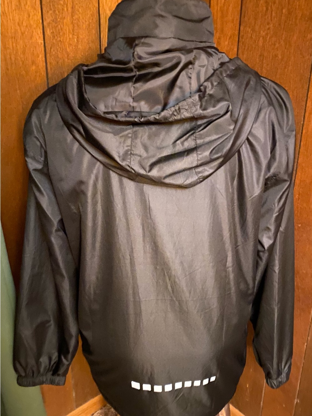 SWISSWELL Black Waterproof Hooded Jacket NWT - Picture 2 of 3